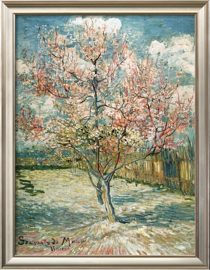 Peach Tree in Bloom at Arles - Van Gogh Painting On Canvas